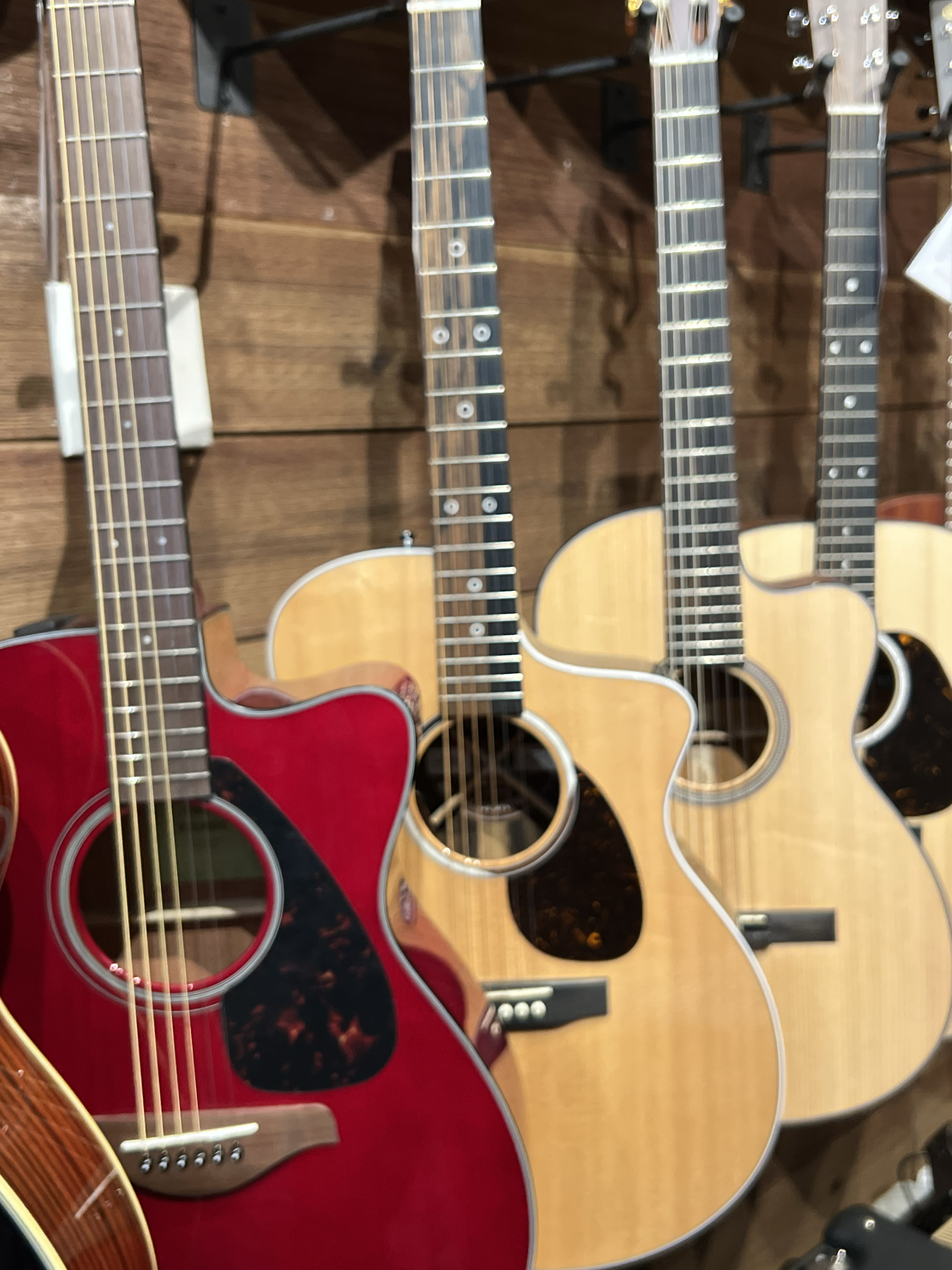 Acoustic guitars