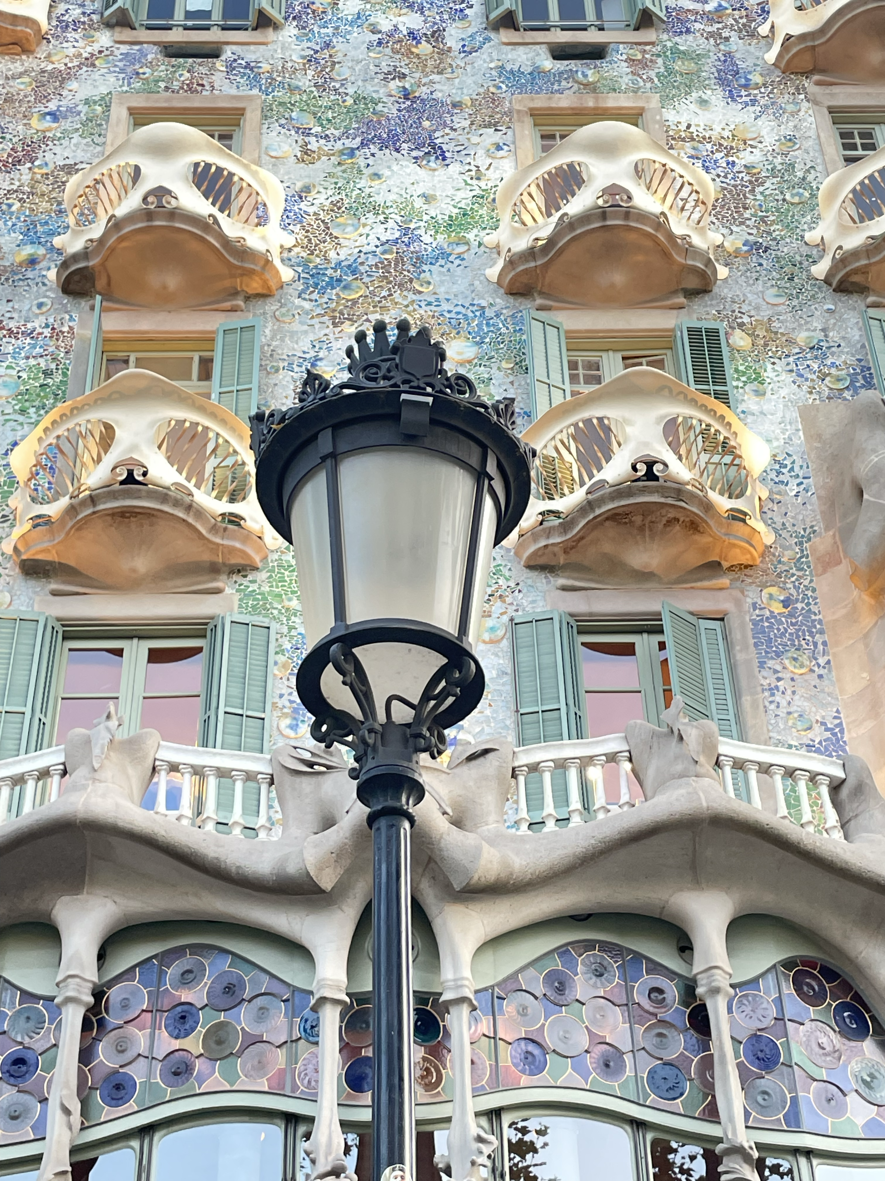 Summer evening at Casa Batllo