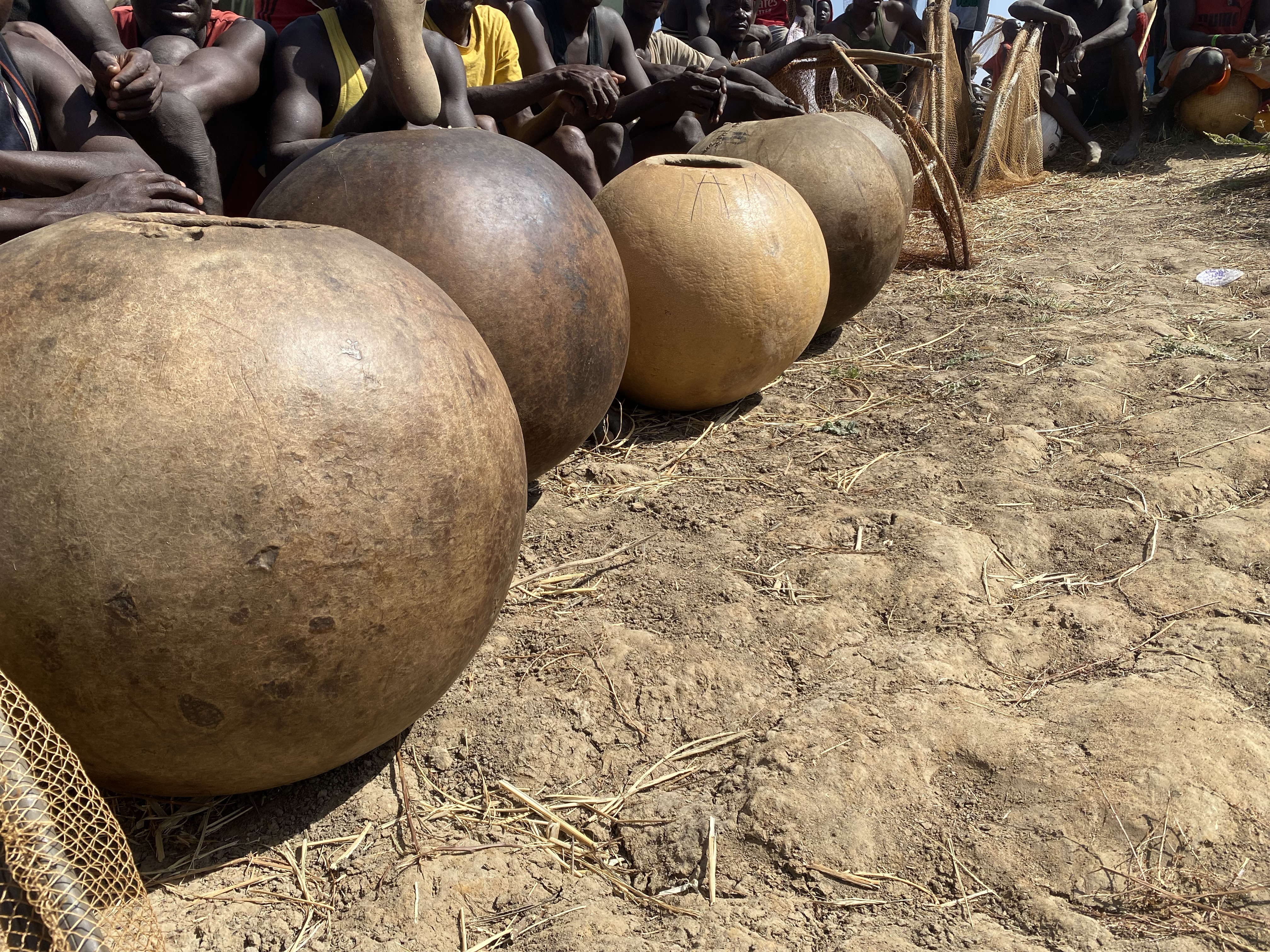 Fishermen rely on these to move when on river