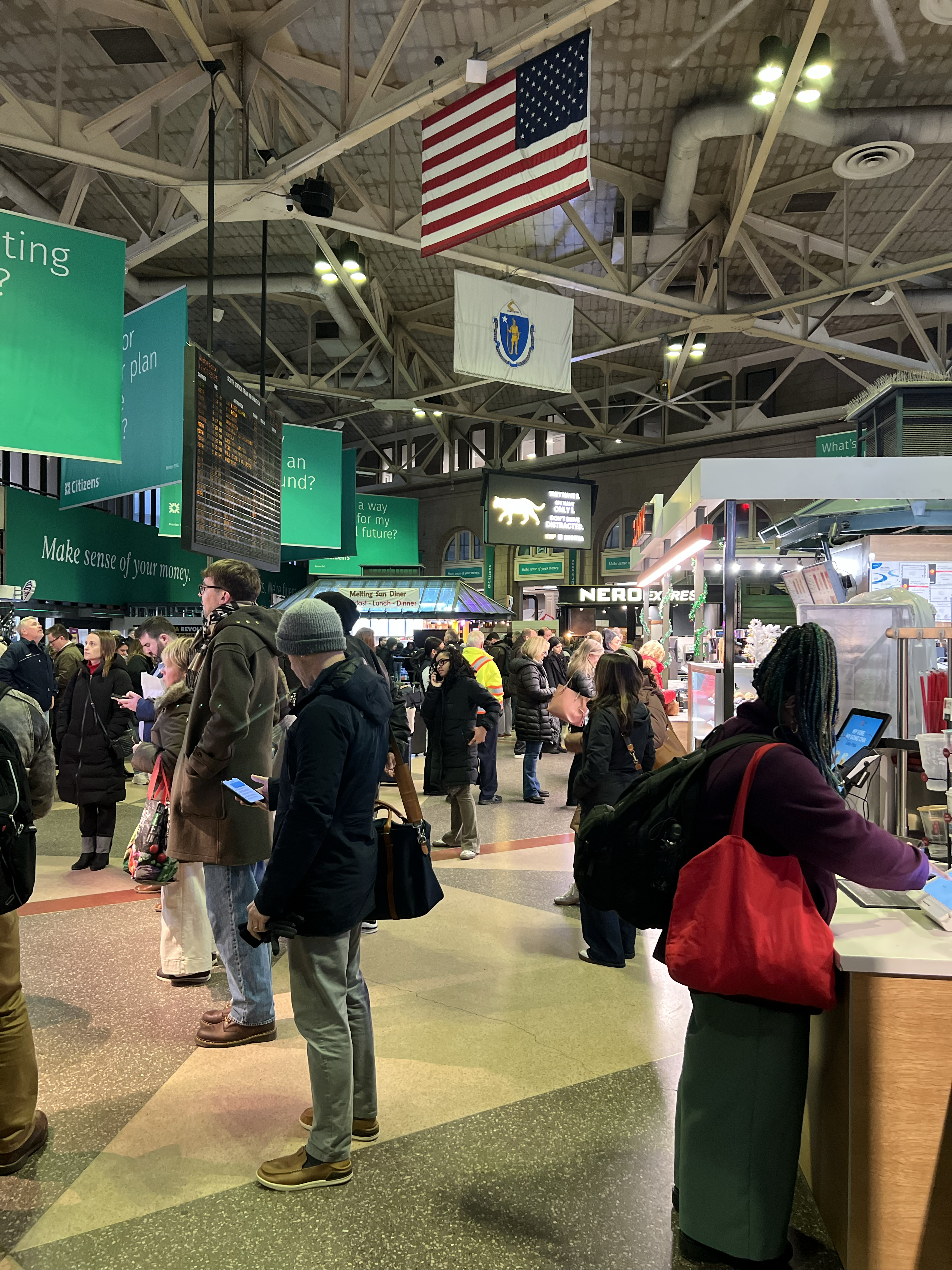 Hanging Out at South Station 