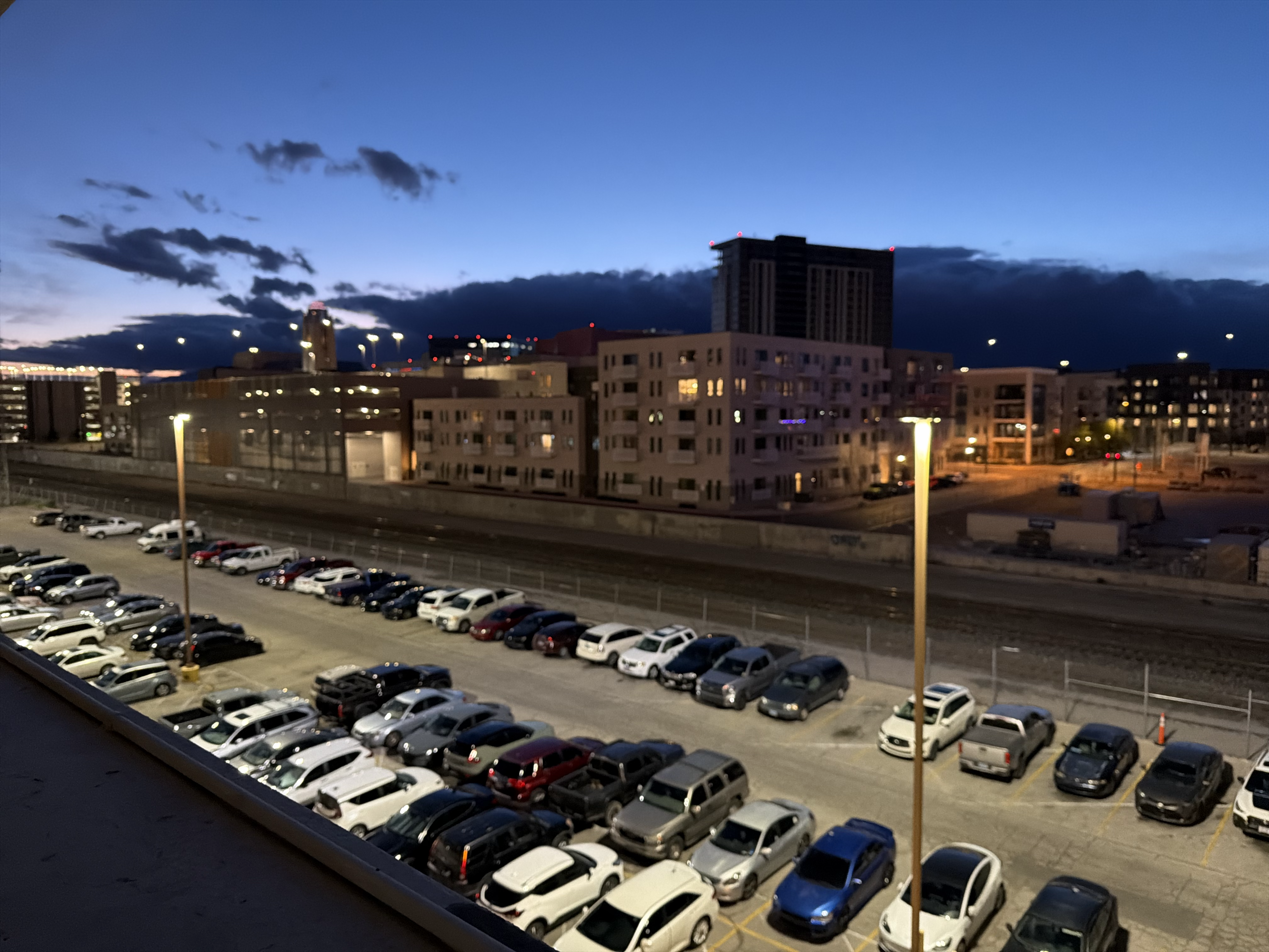 Storm Approaches Edge of Las Vegas