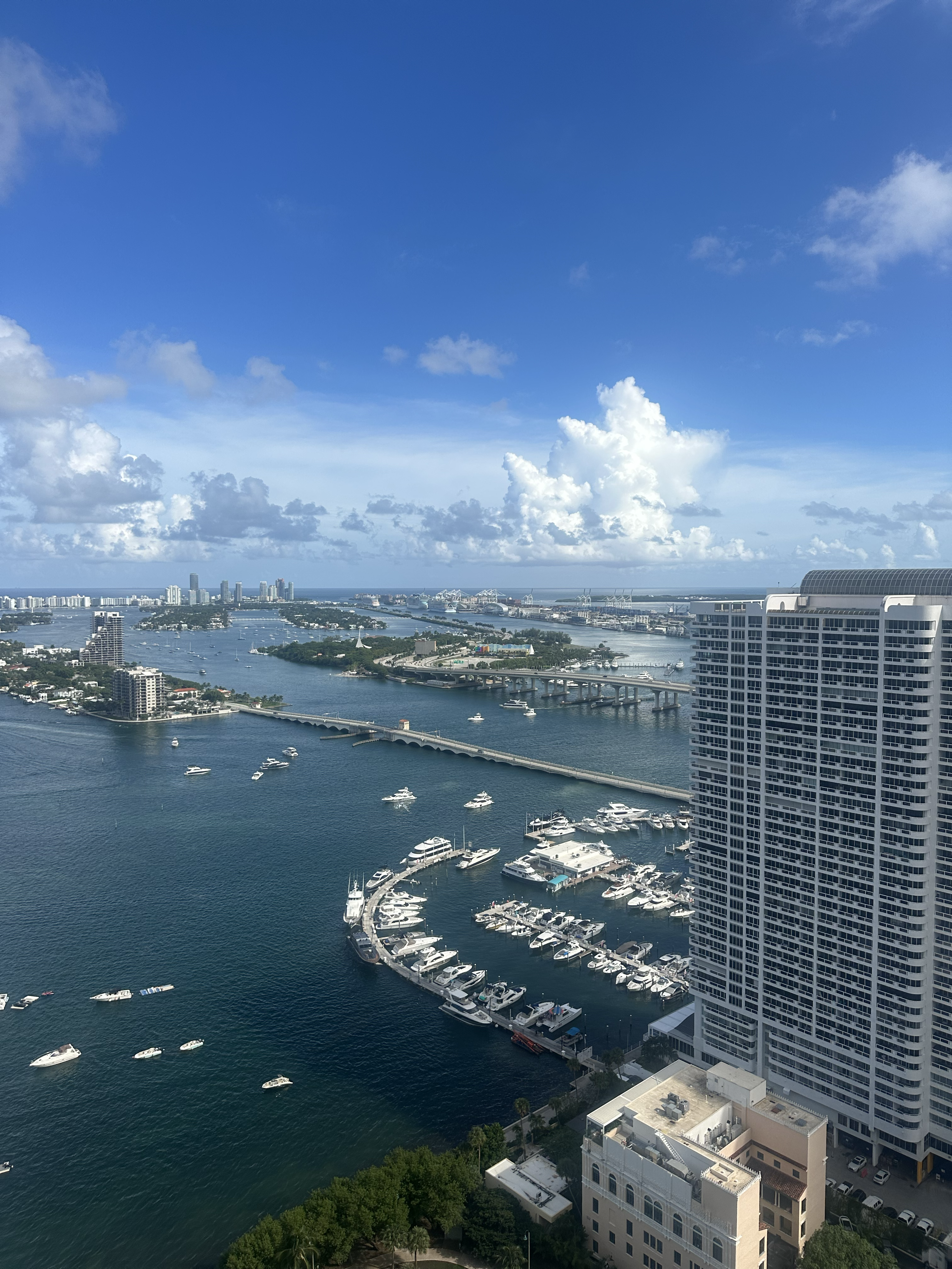 Miami Biscayne bay views