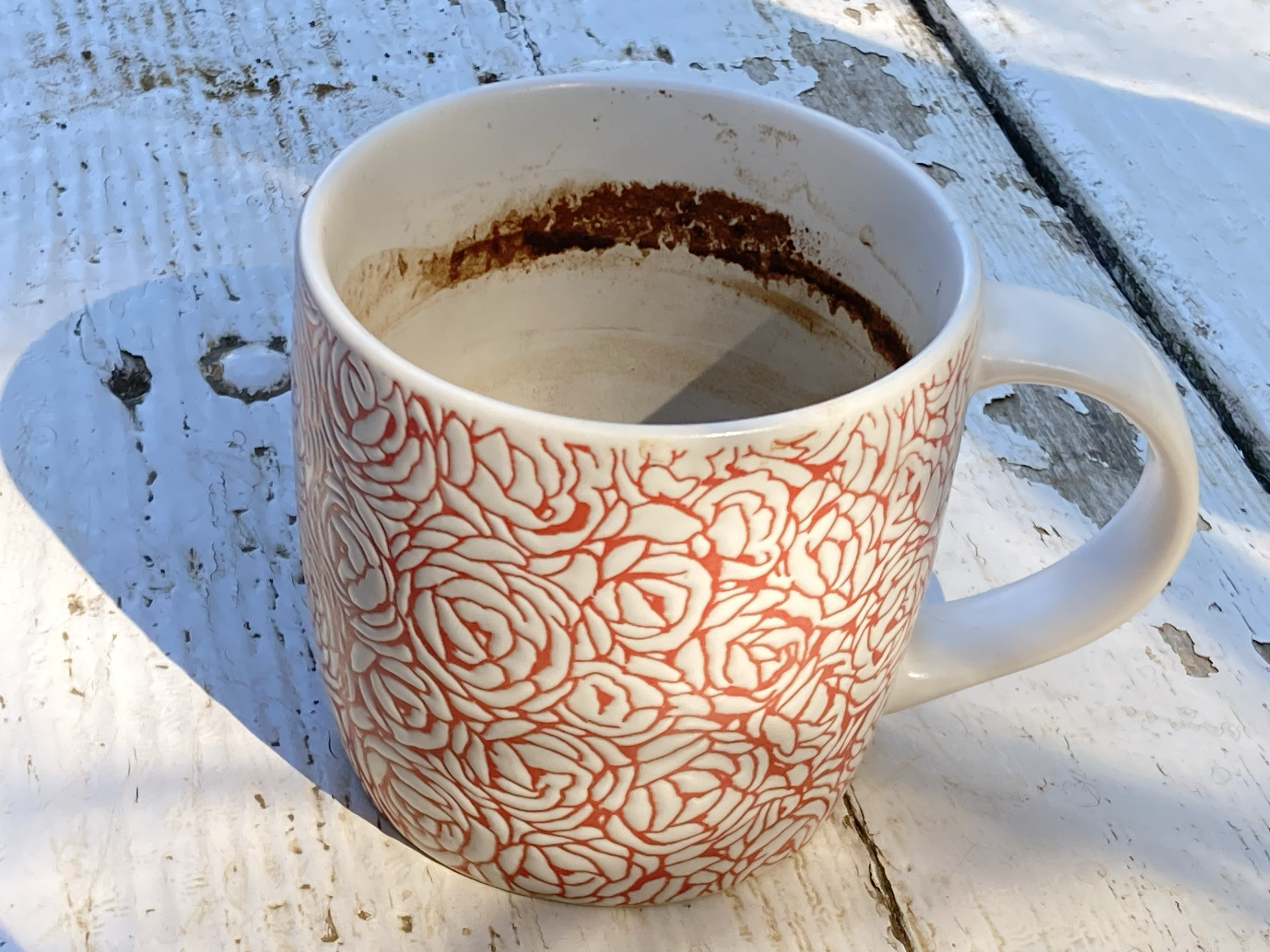 Coffee in the garden