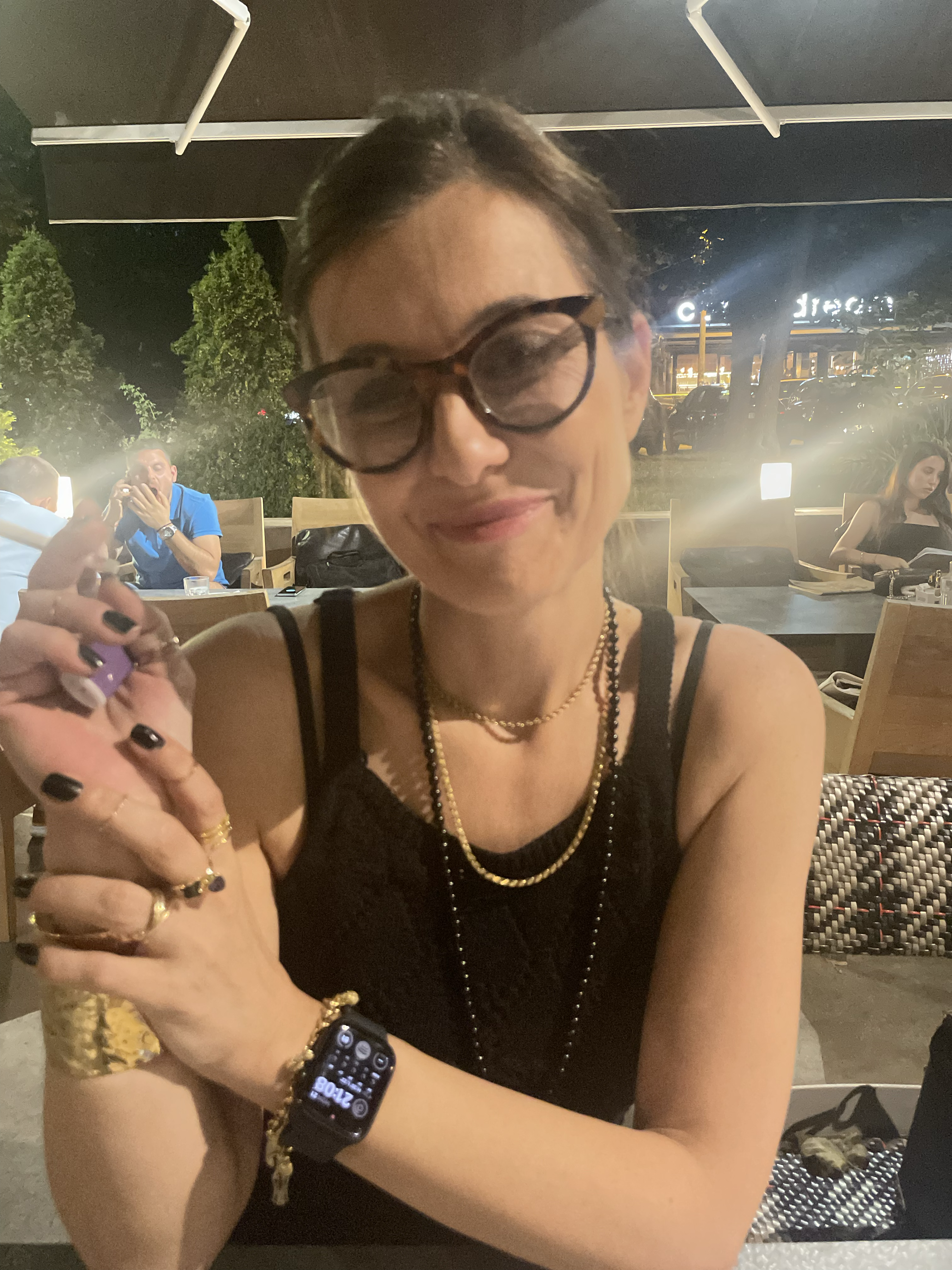 The precise location night