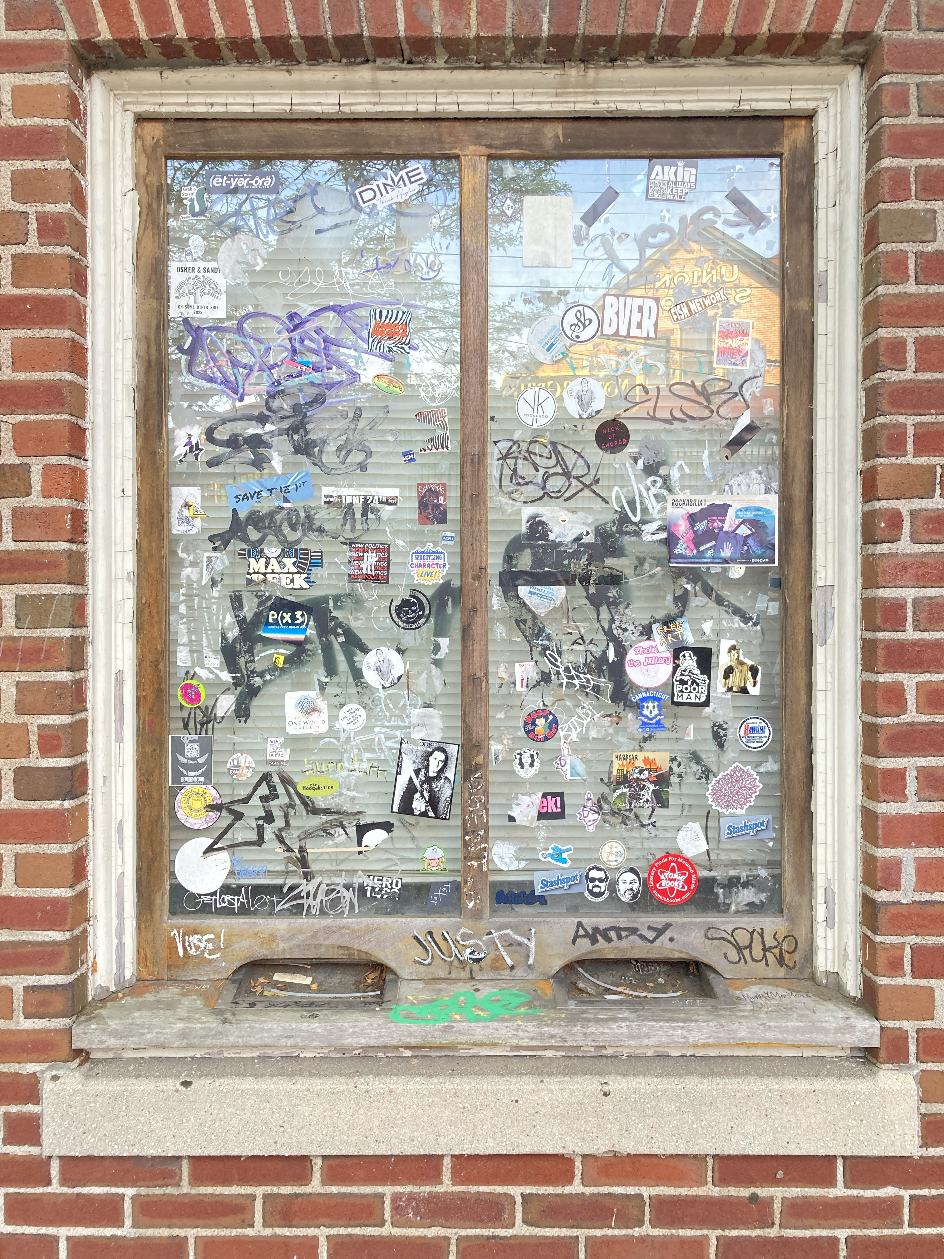 from an evening walk in northampton