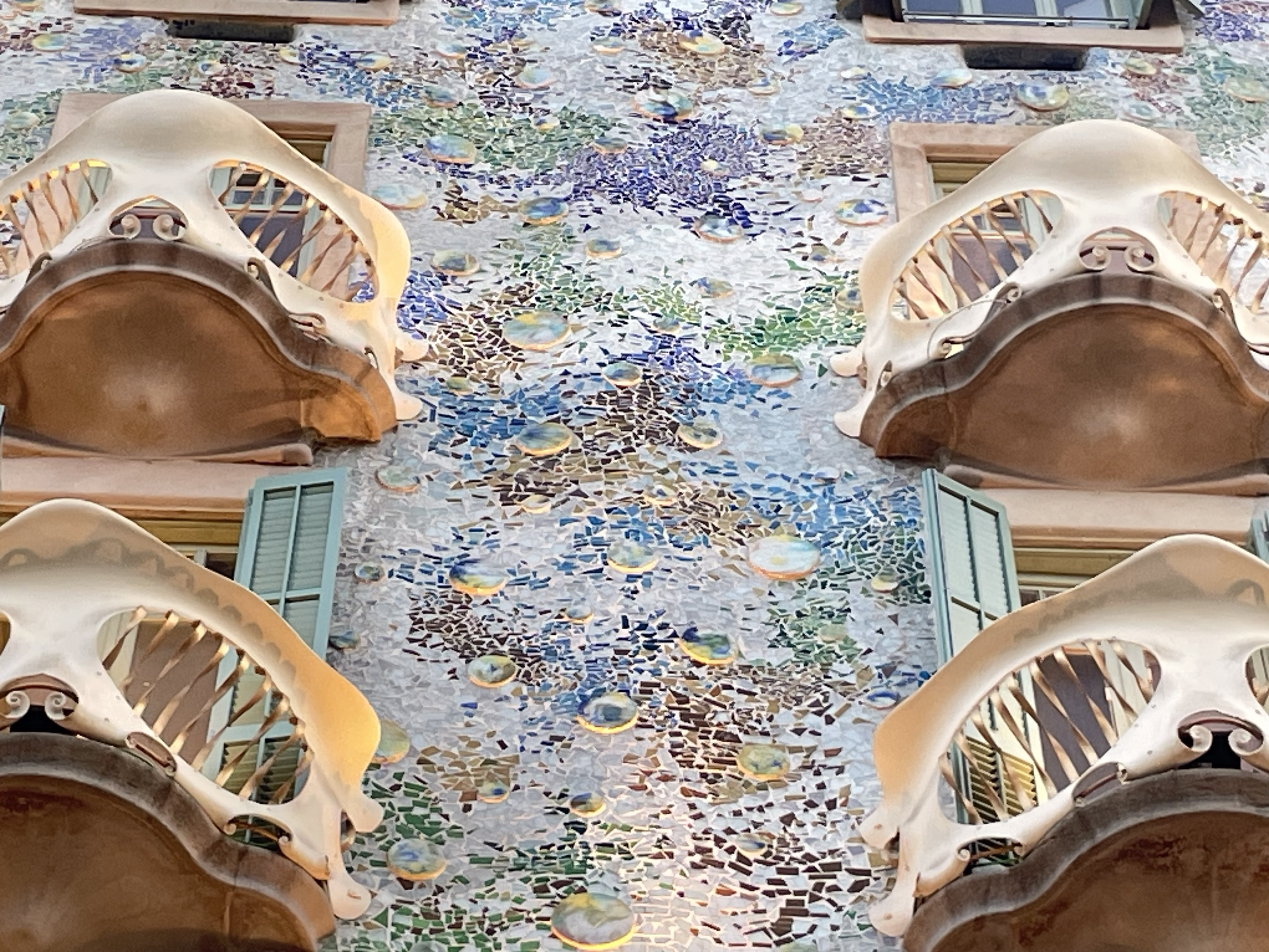 Casa Batllo at the evening 