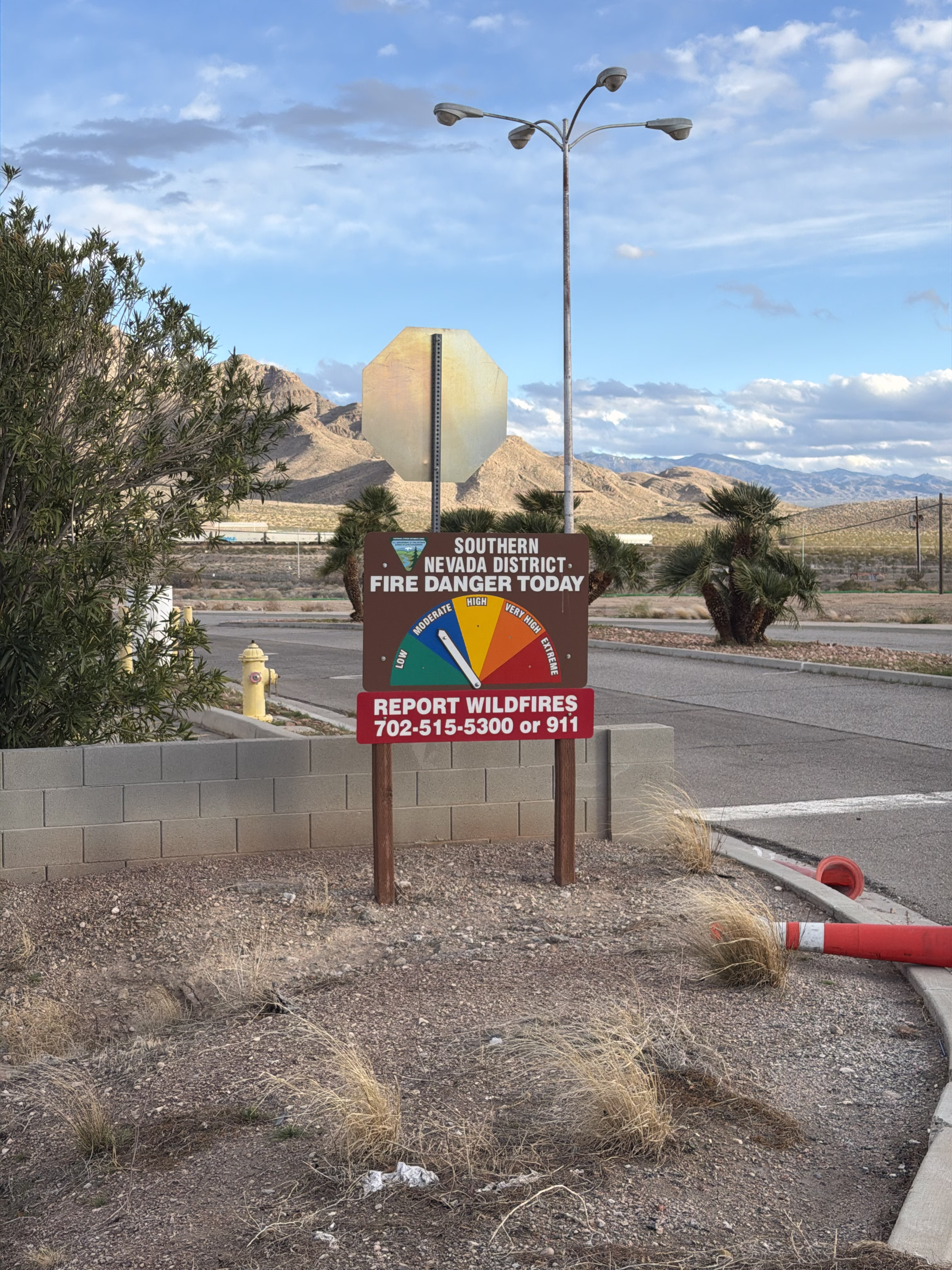 Fire Danger Today meter