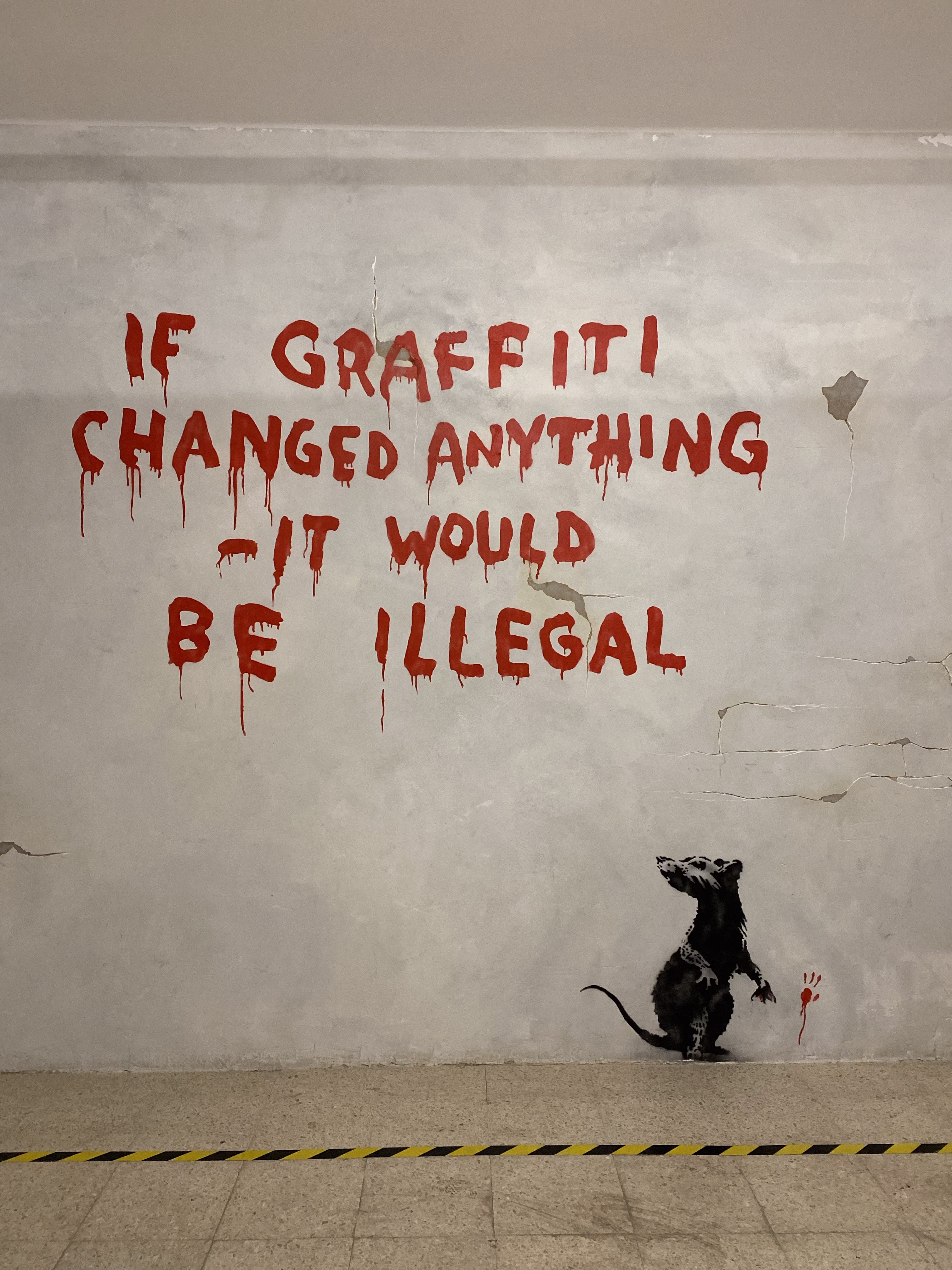 If Graffiti Changed Anything - It Would Be Illegal