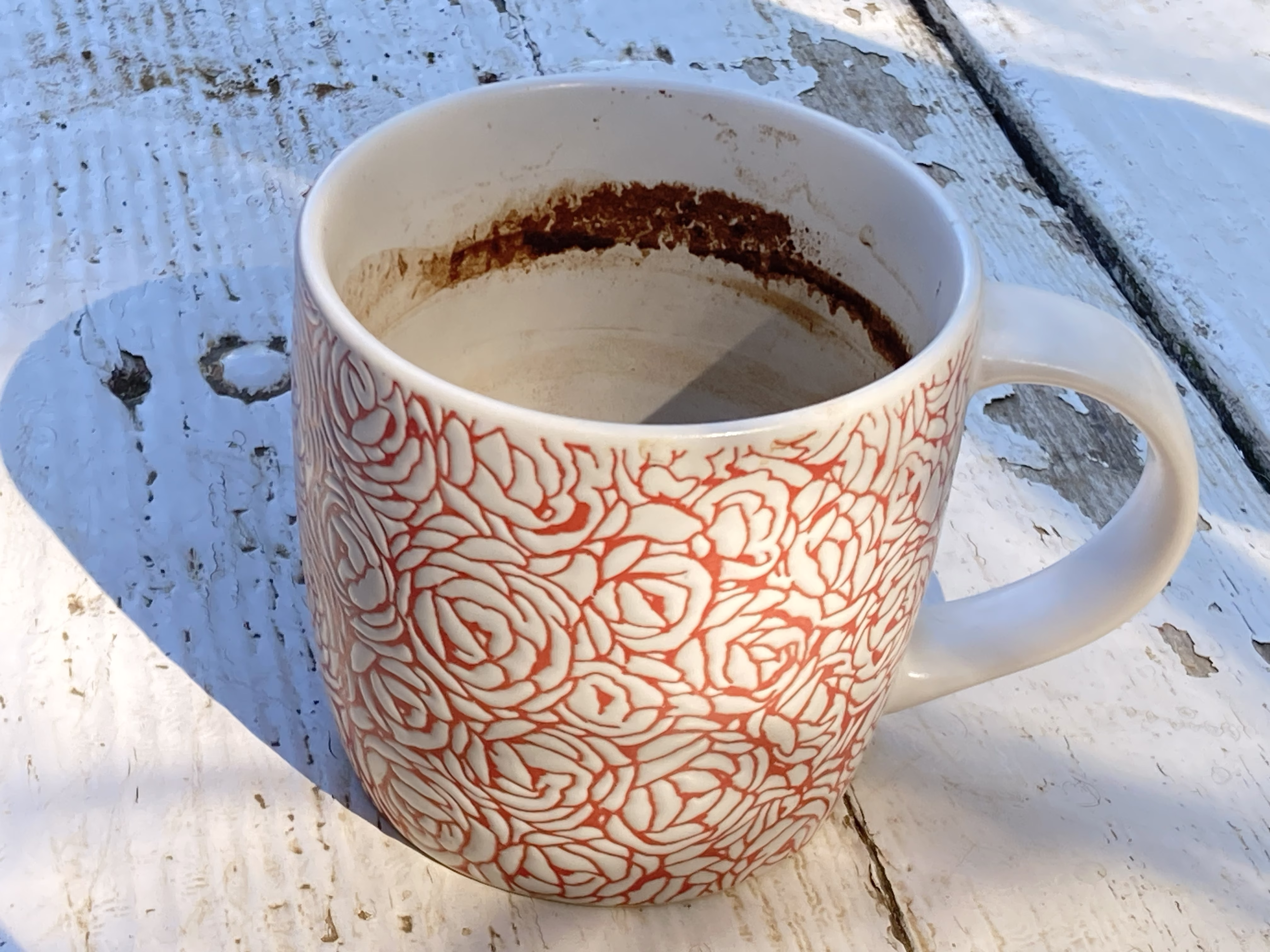 Coffee in the garden