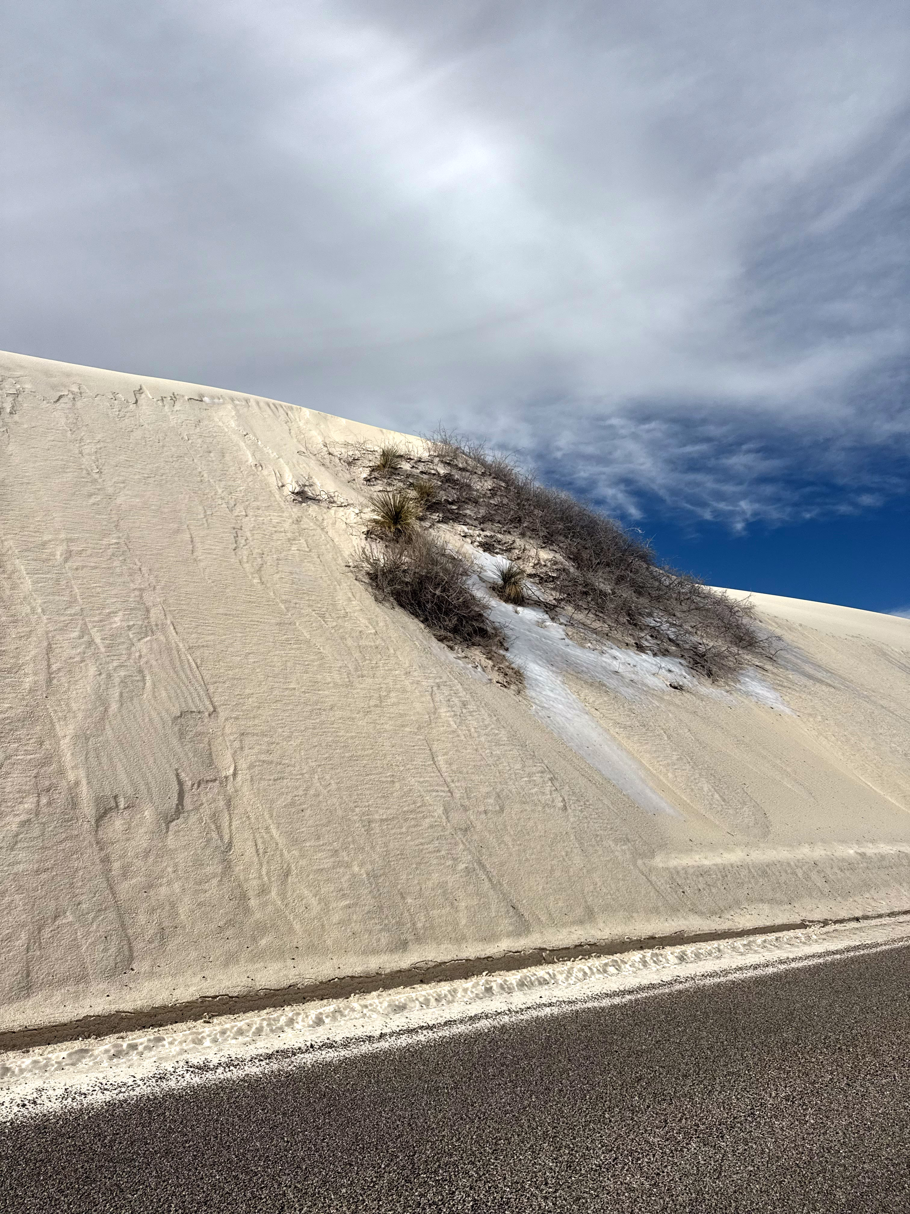 Gypsum in the desert 