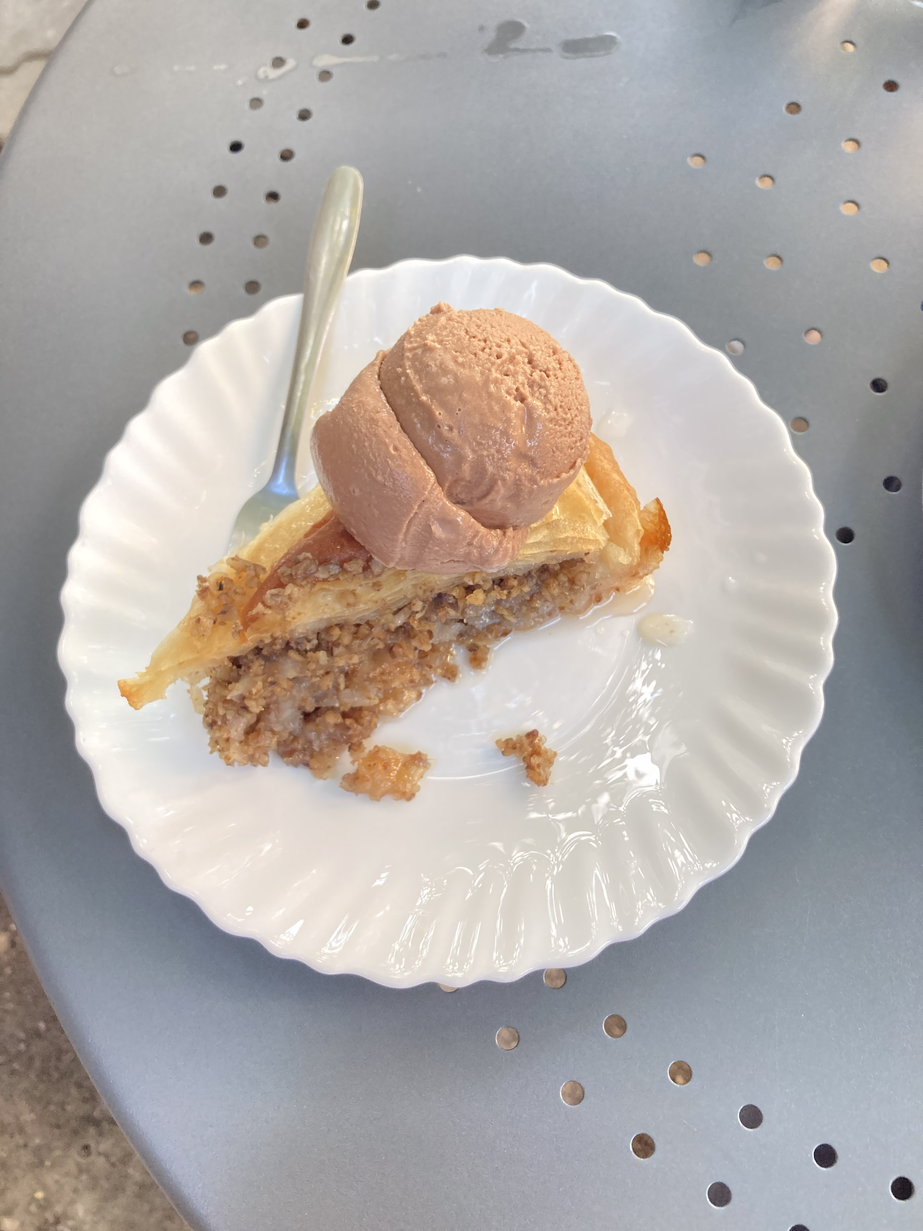 Baklava with IceCream