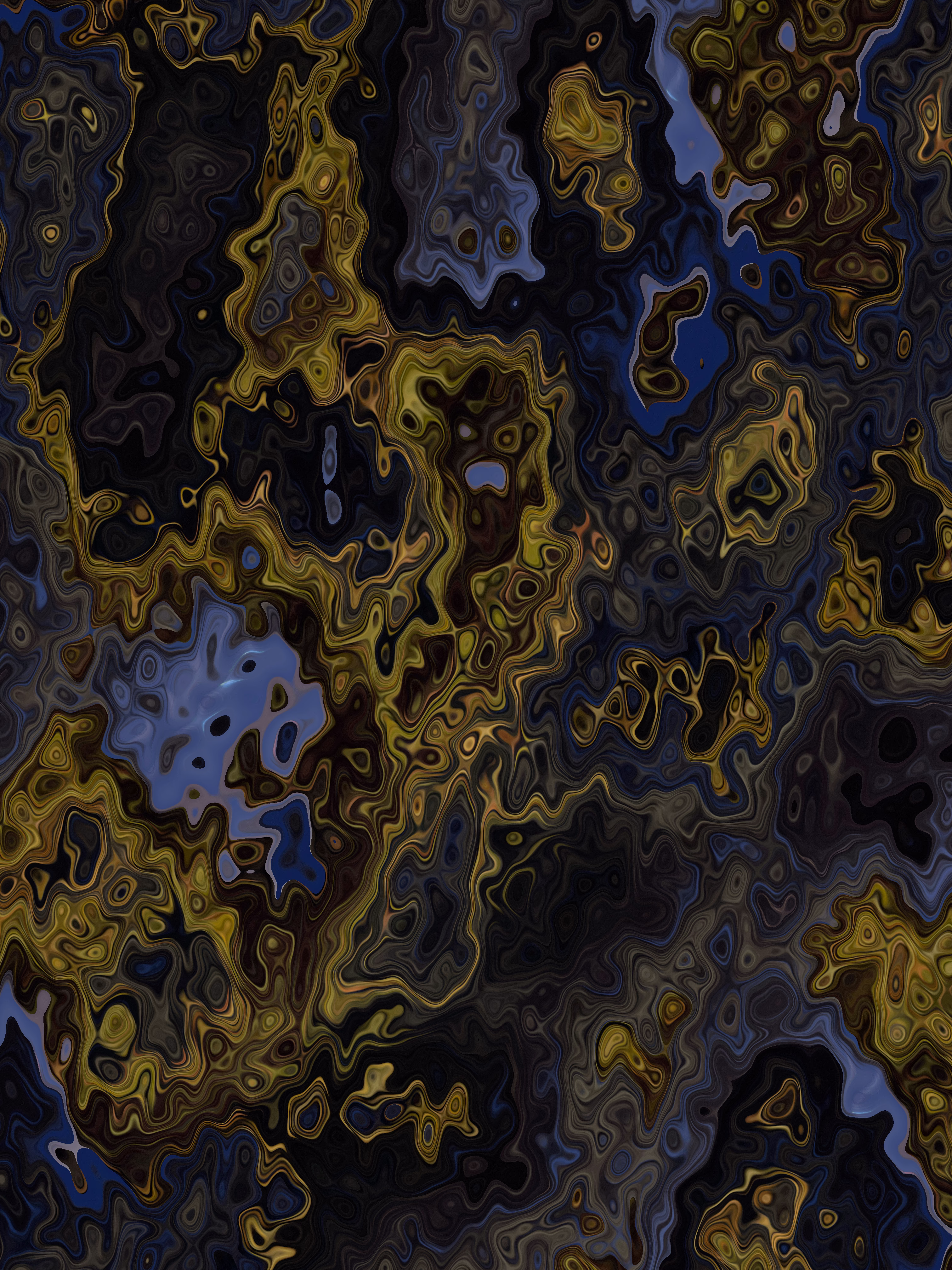 autumn leaves in the night _ 1