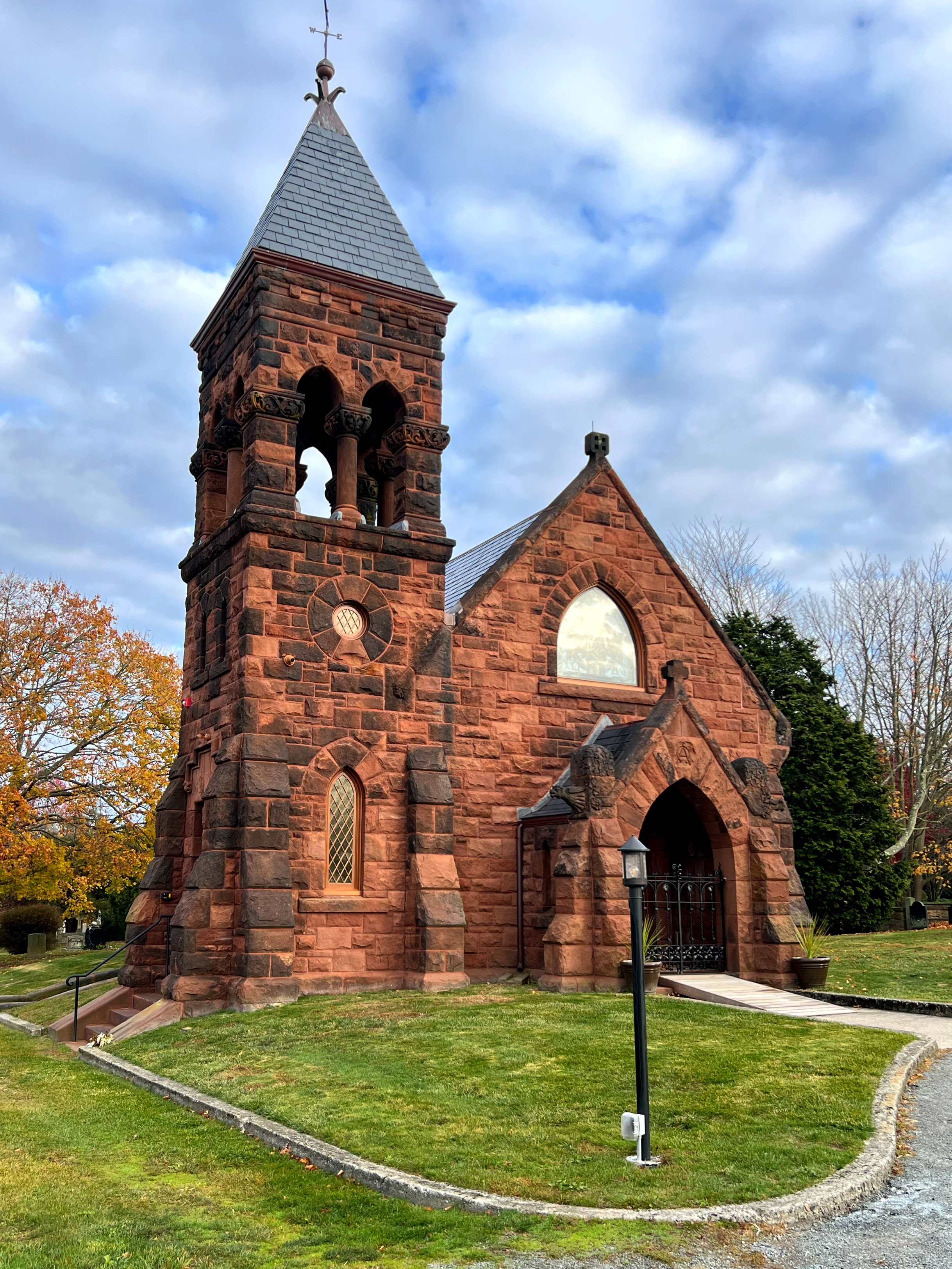 Belmont Chapel at Island Cemetery 