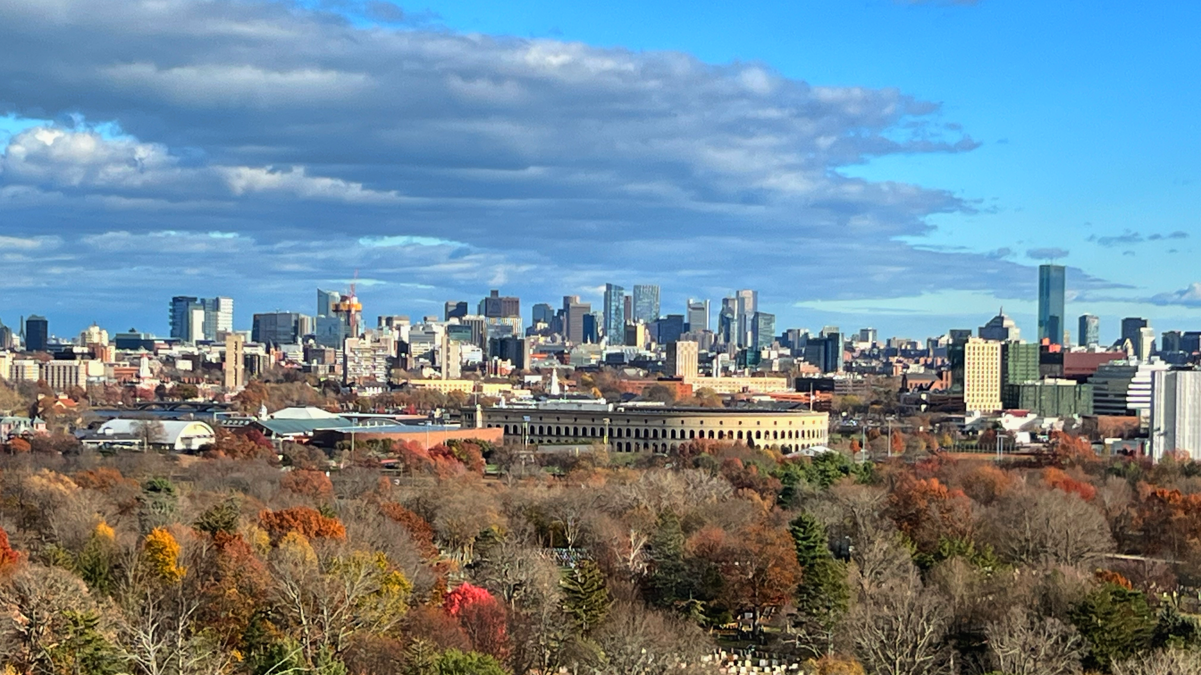 Boston Massachusetts in Auntumn