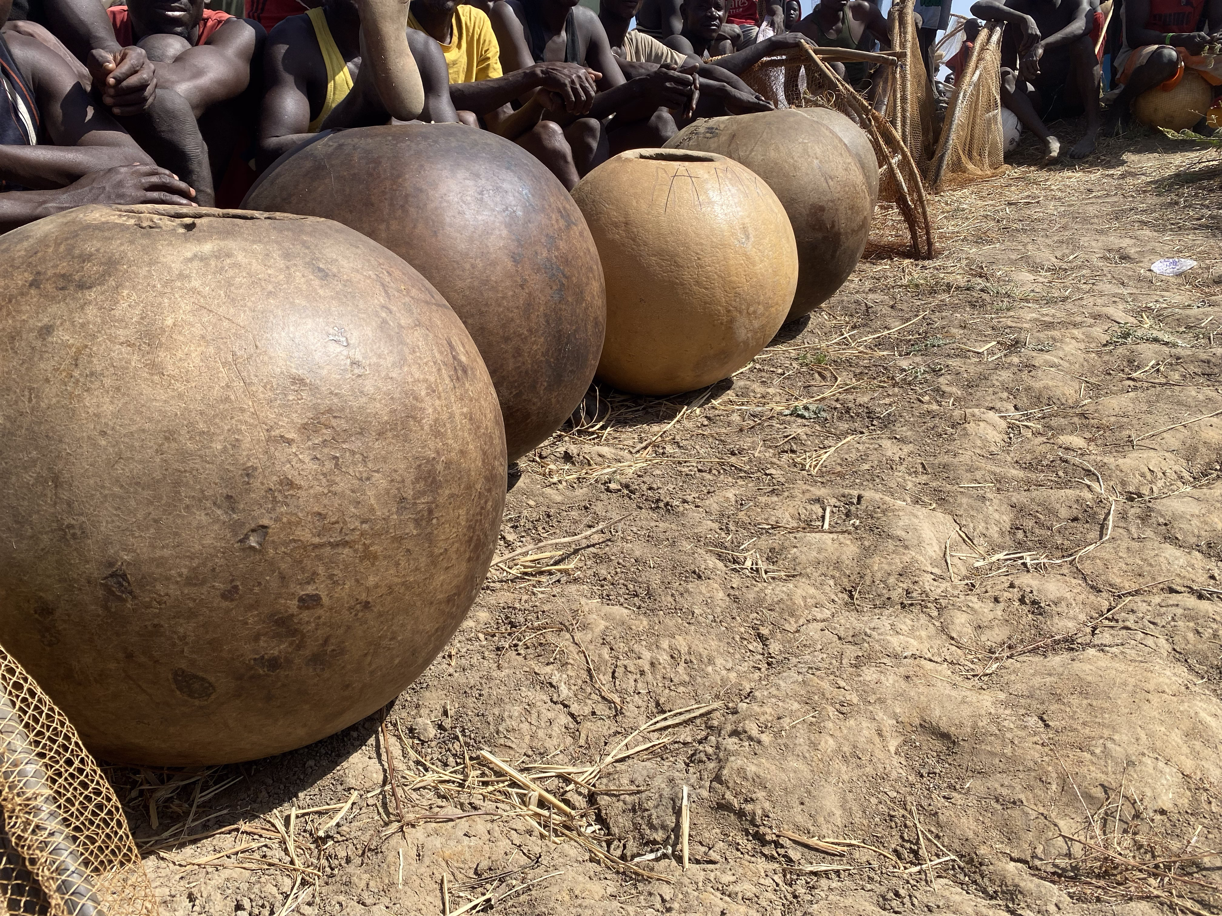 Fishermen rely on these to move when on river