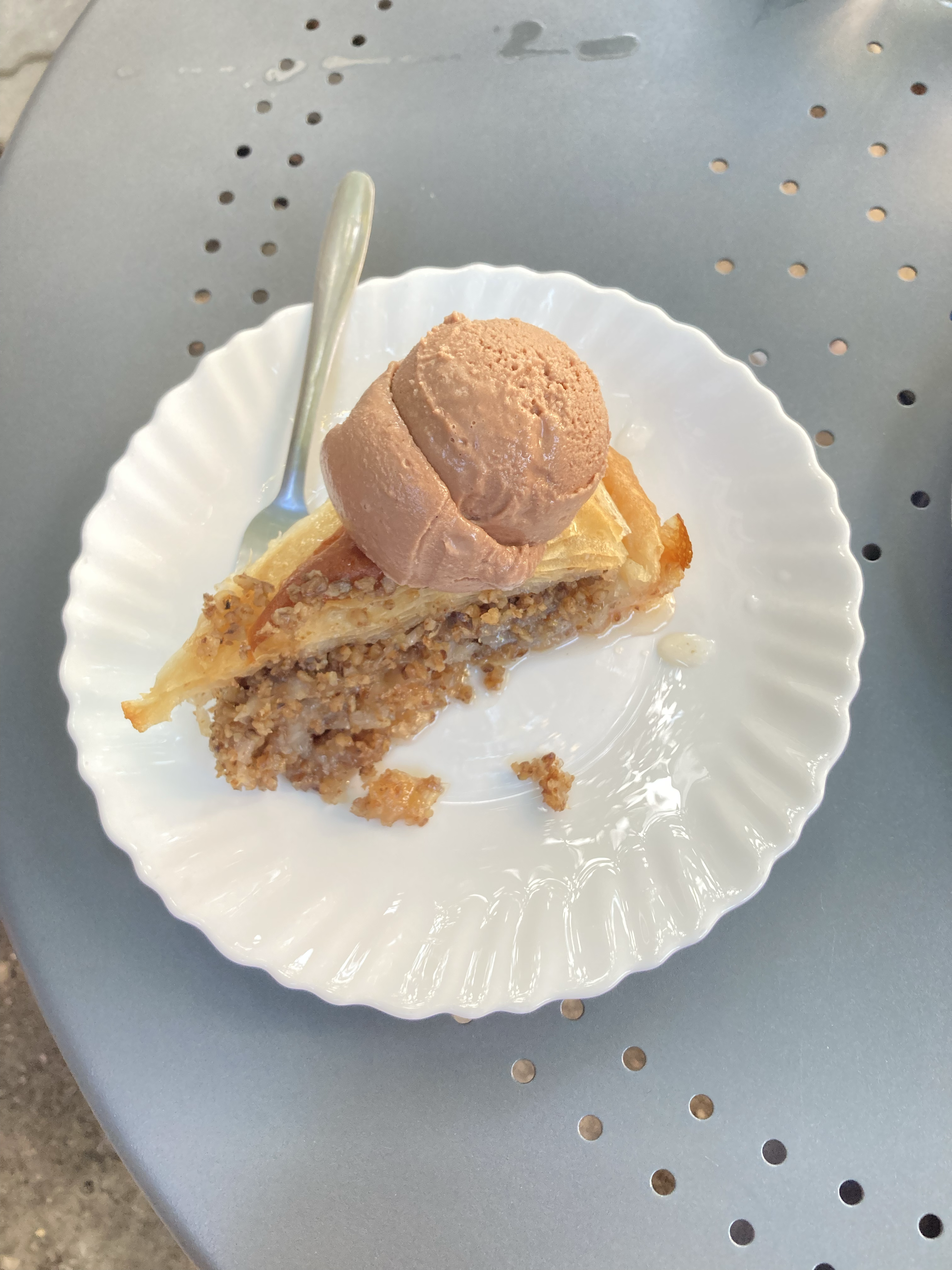 Baklava with IceCream