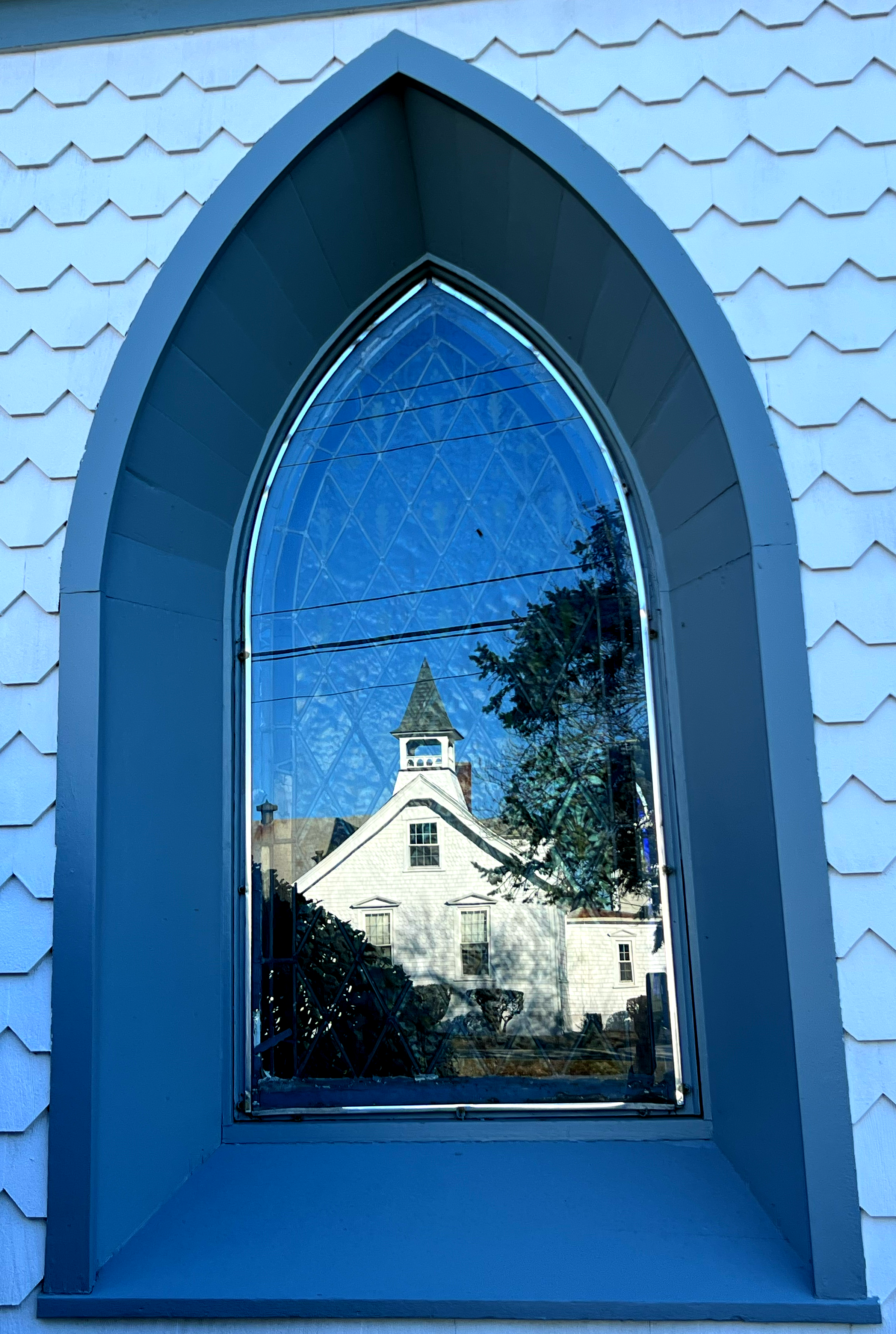 The Church in the Church Window