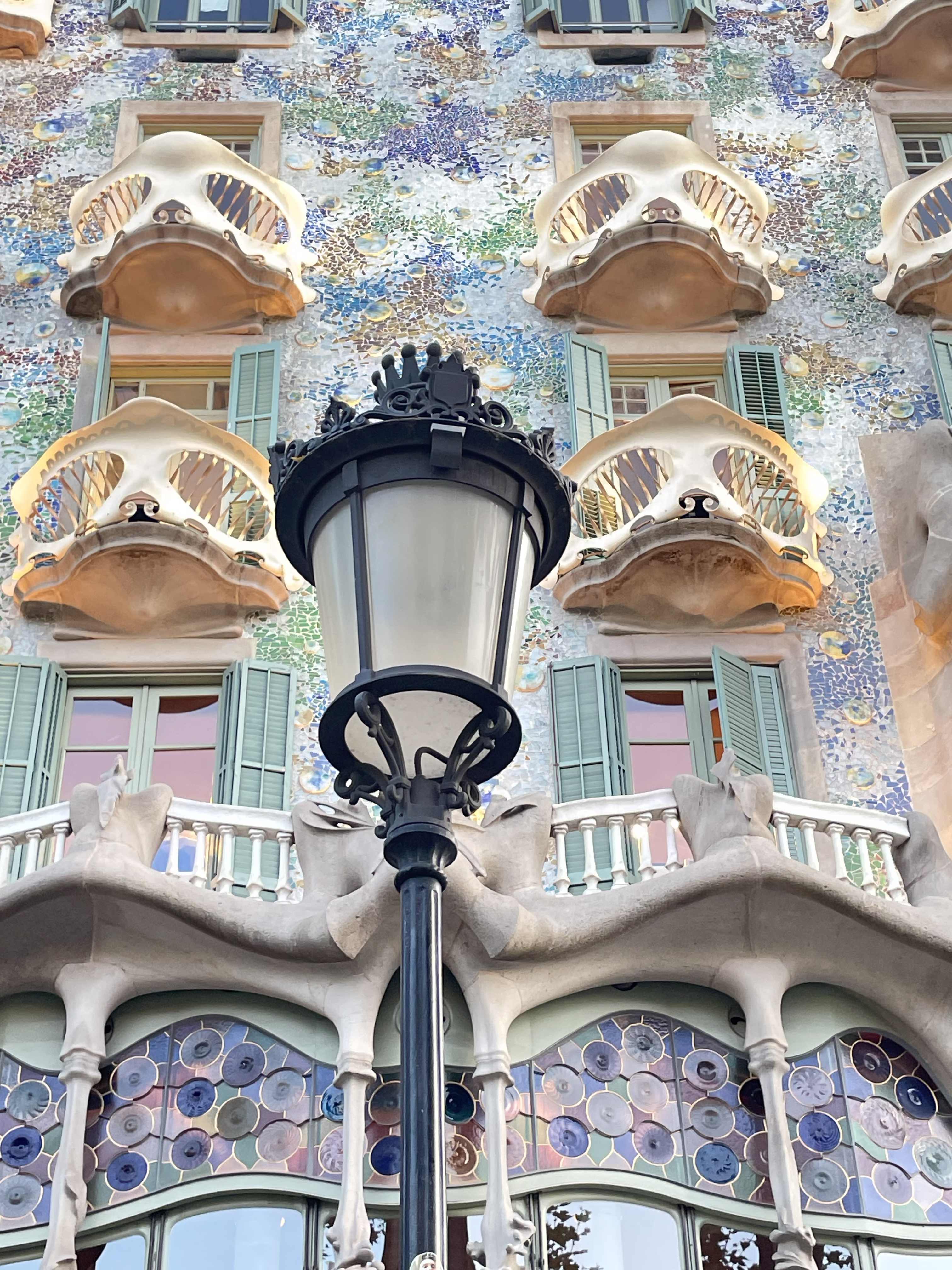 Summer evening at Casa Batllo