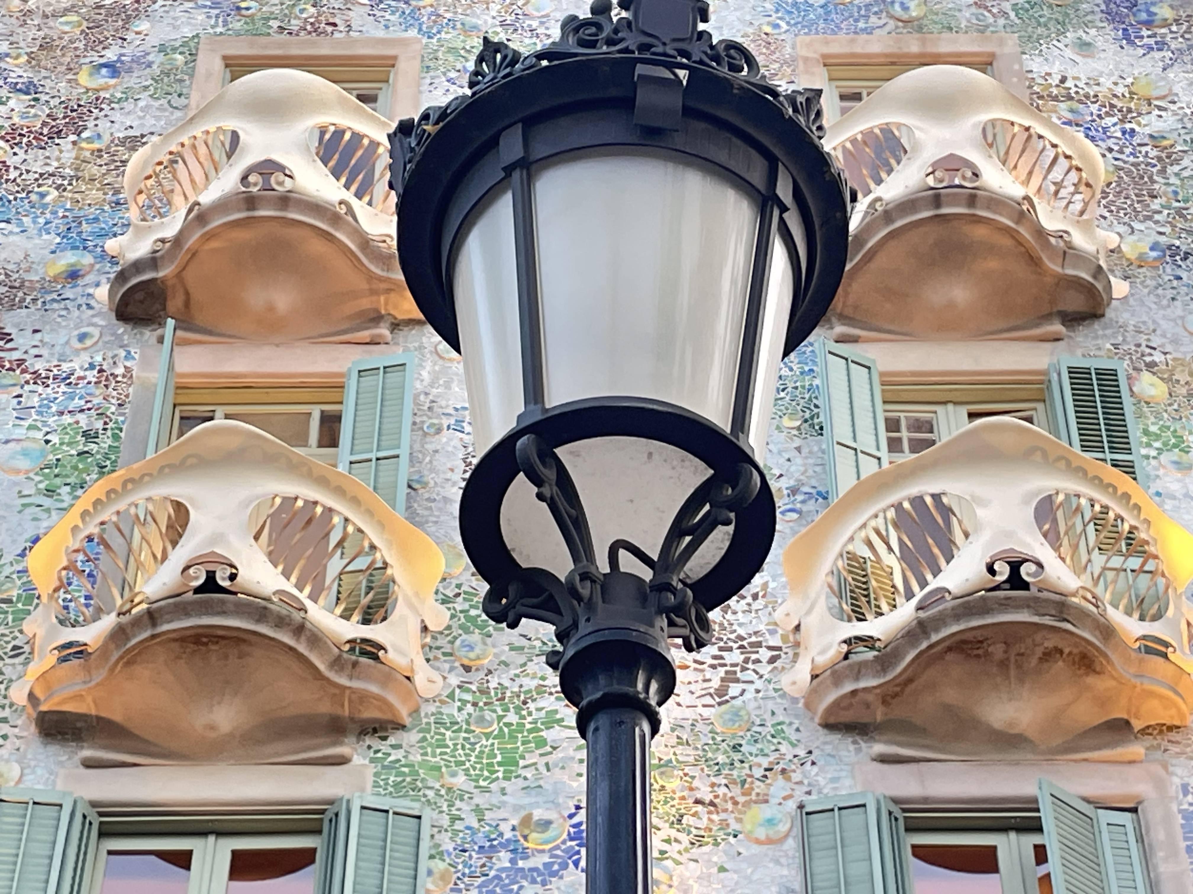 In front of Casa Batllo 