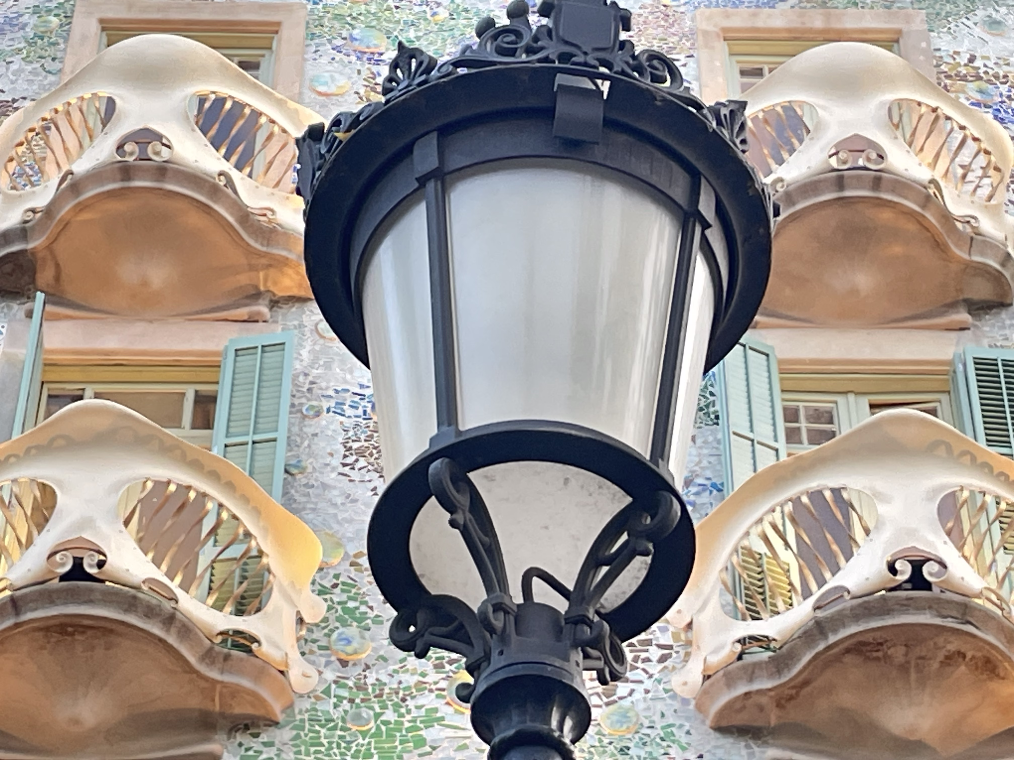 Closer look at Casa Batllo 