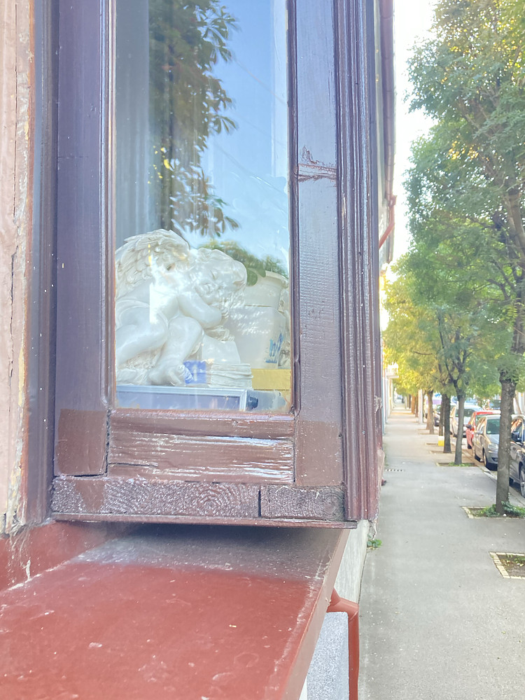 Angel in the window