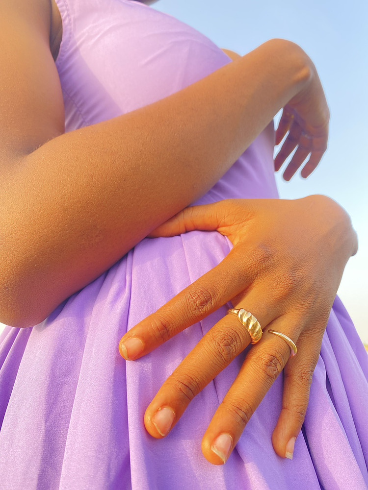 Radiance of The color purple 