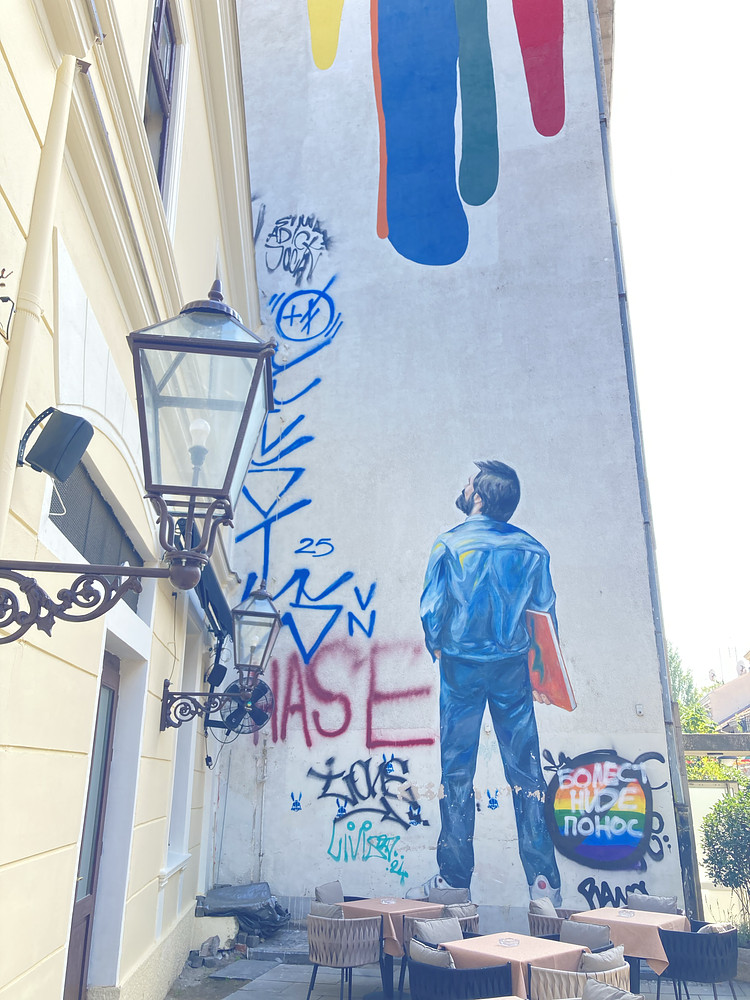 Belgrade's Mural