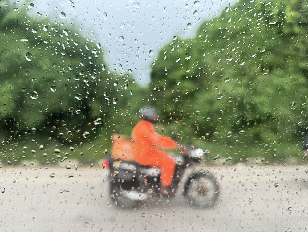 Rider in the Rain II