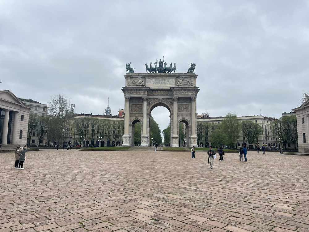 Roman arc of triumph