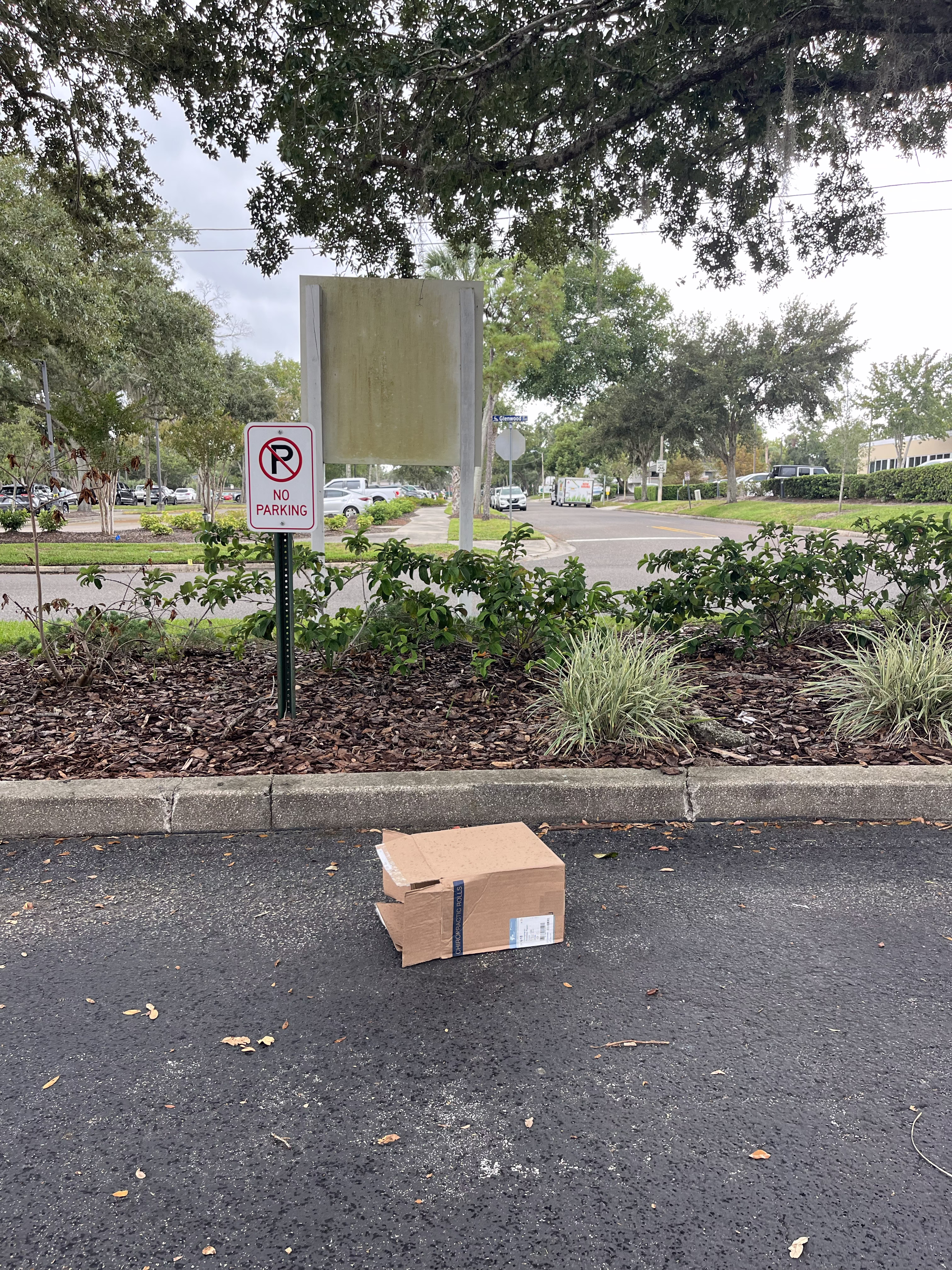 No Parking Unless You’re a Box!