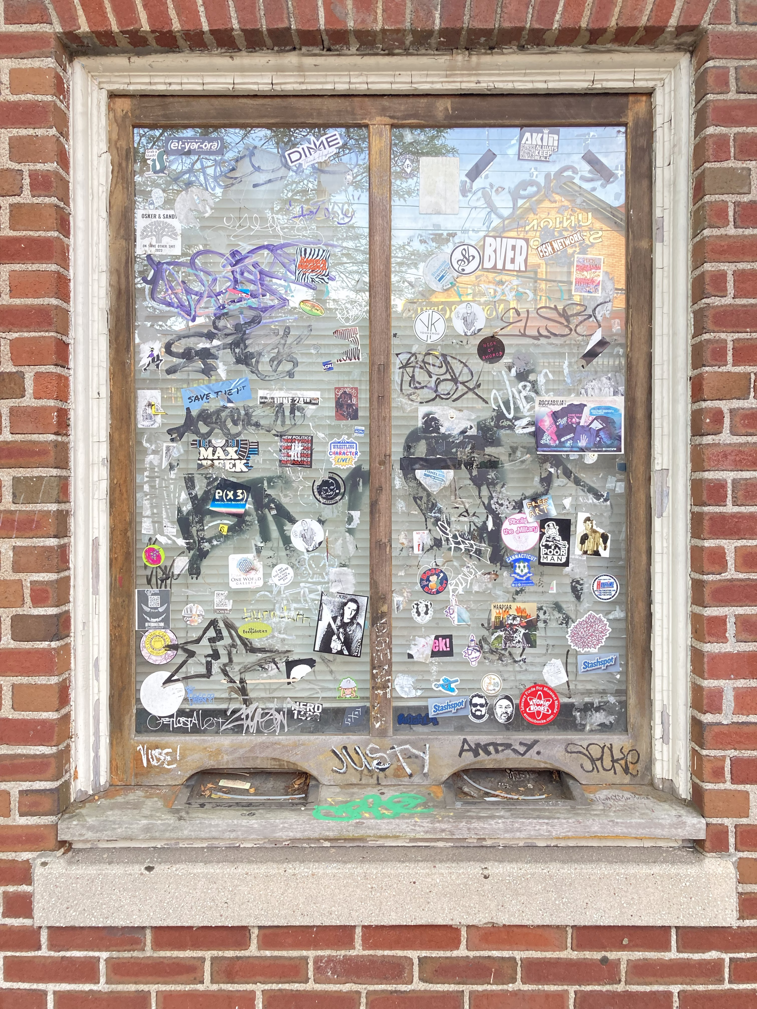 from an evening walk in northampton