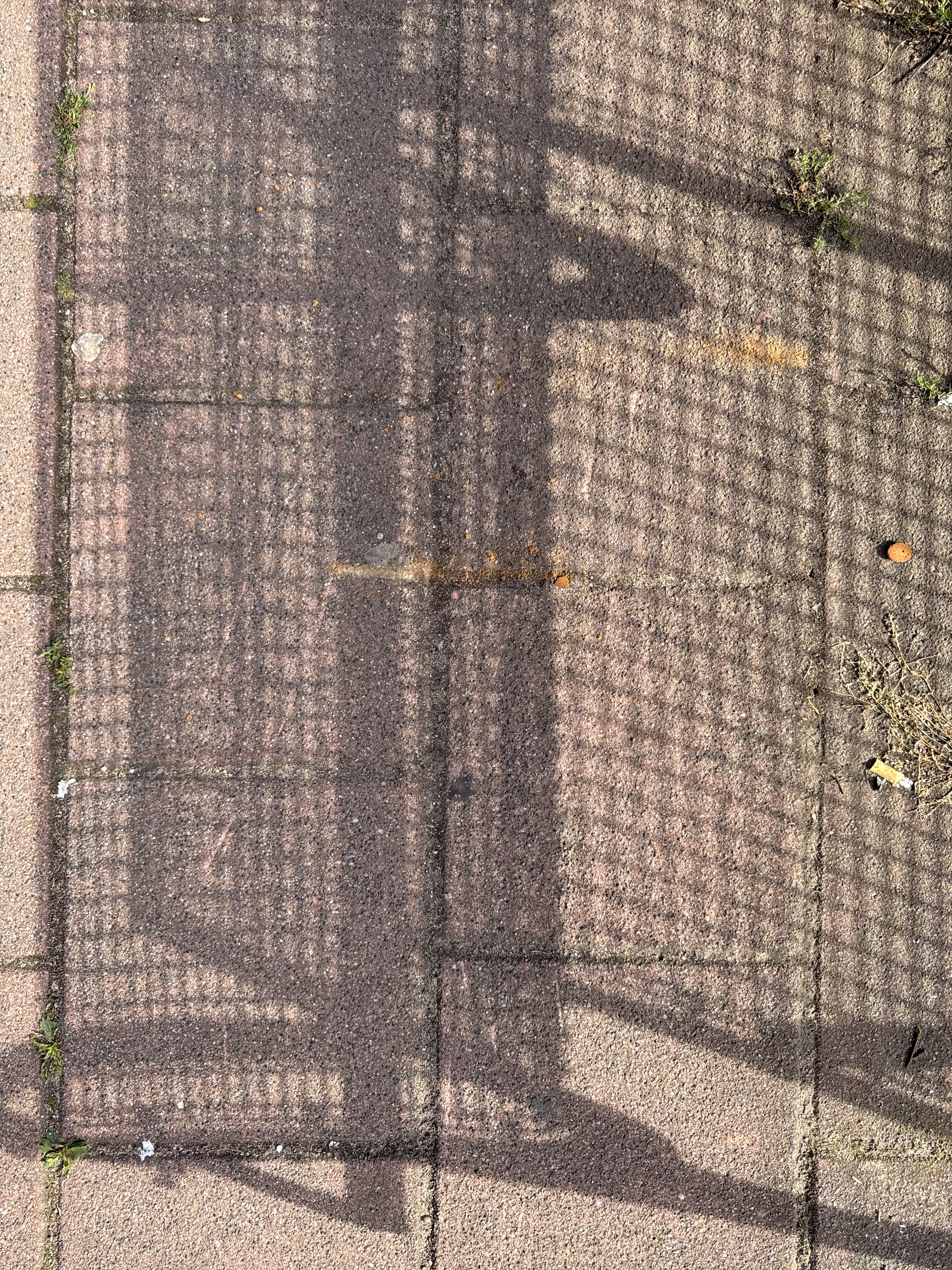Bench Shadow At The Floor