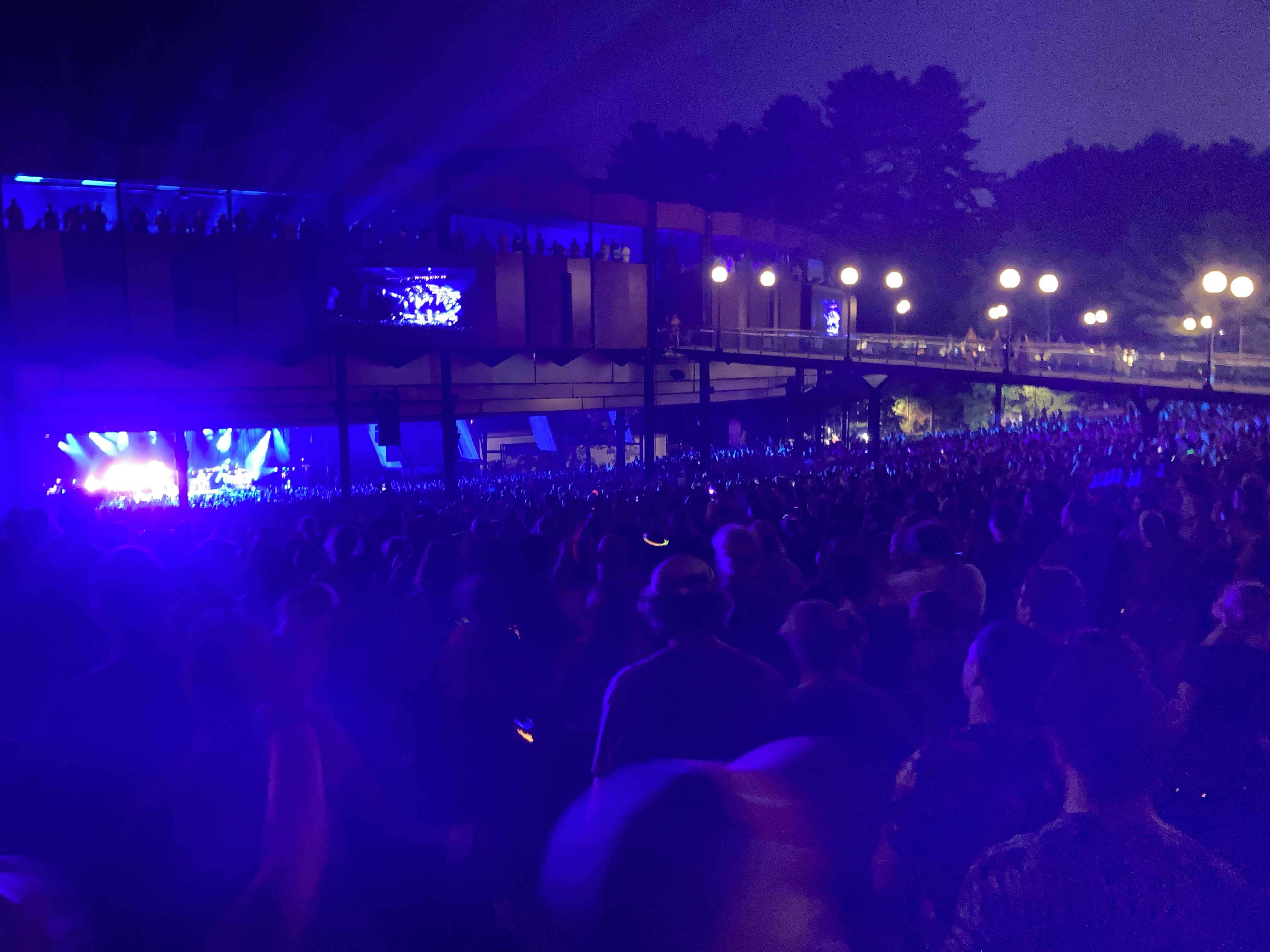 a night at spac with phish